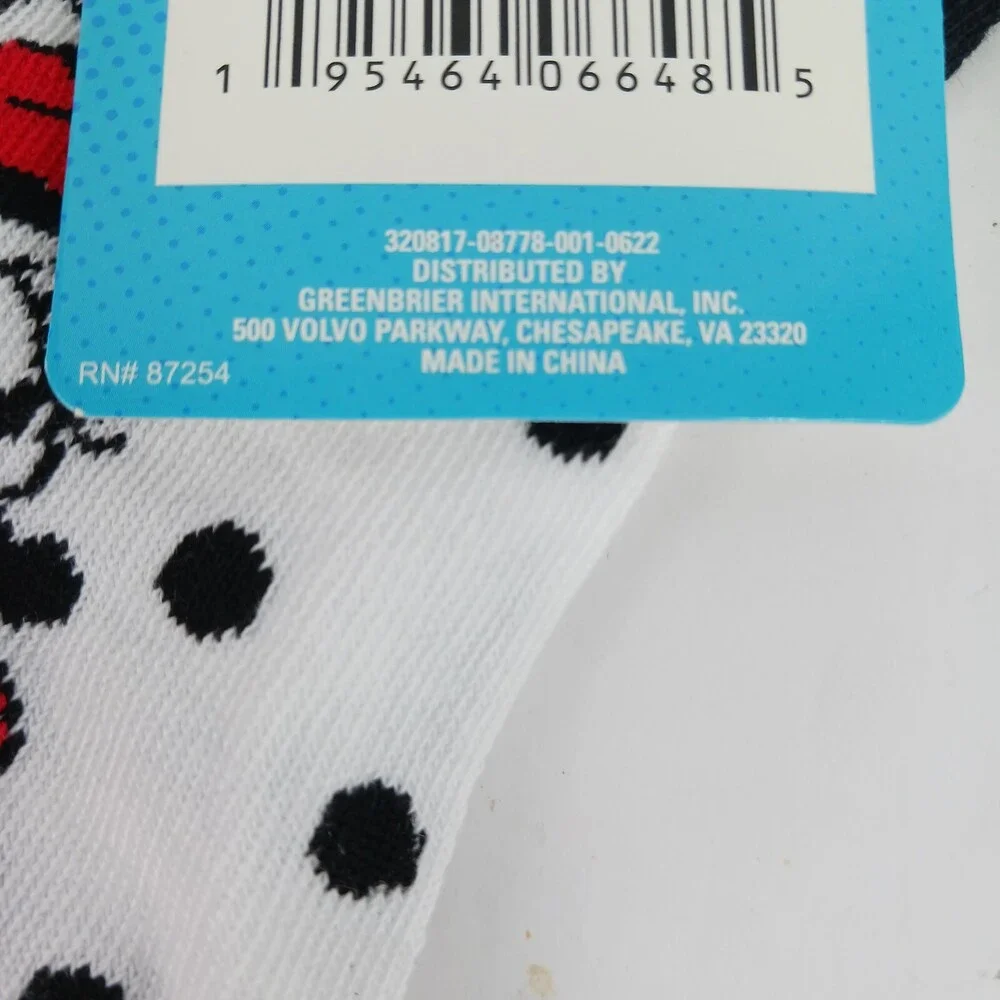 Disney Mickey and Minnie Mouse socks. Size 4-10. New Mikey and Friends socks.